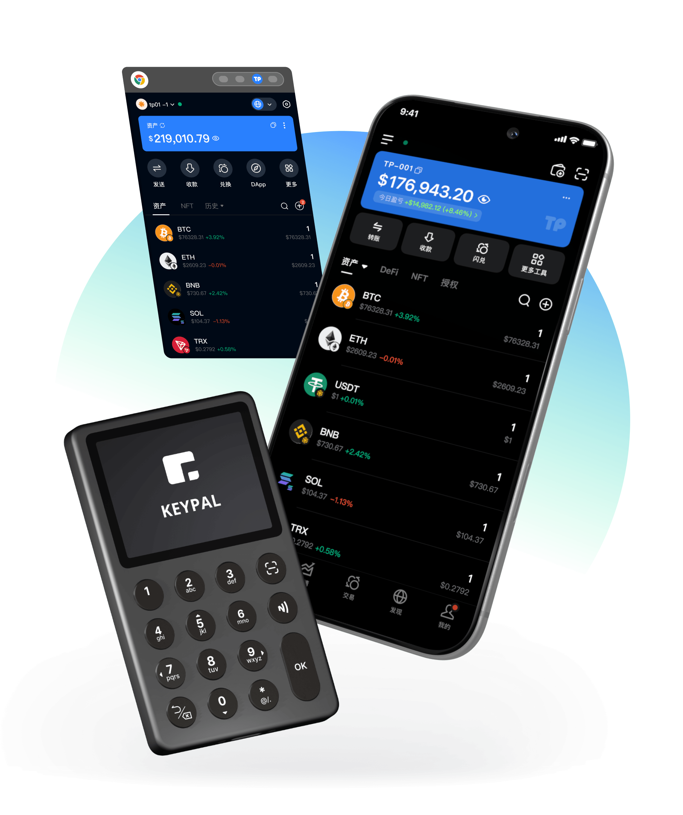 TokenPocket Wallet Web3 生態主視覺